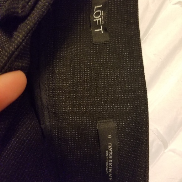 Ann Taylor Loft pencil dress pants in charcoal - Picture 4 of 4